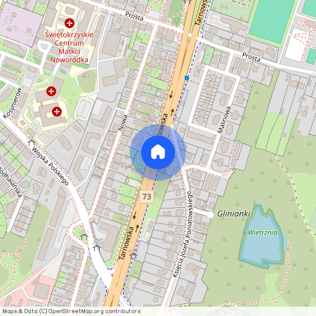 ul. Tarnowska, Śródmieście, Kielce, świętokrzyskie