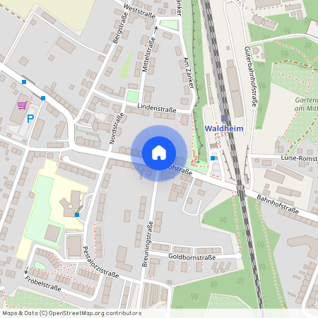 Bahnhofstr. 64, 04736 Sachsen - Waldheim