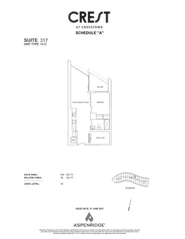 For Lease - 1 Kyle Lowry Road Unit# 317, Toronto, Ontario - Photo 3