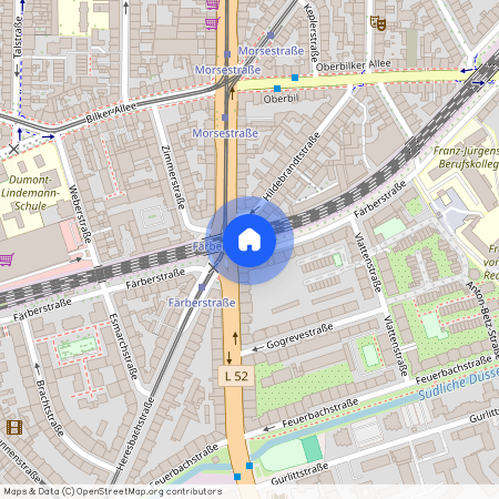 Färberstraße, 40223, Färberstraße    Düsseldorf