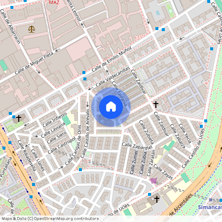 Calle del Hogar de Belén, Madrid, Community of Madrid 28037