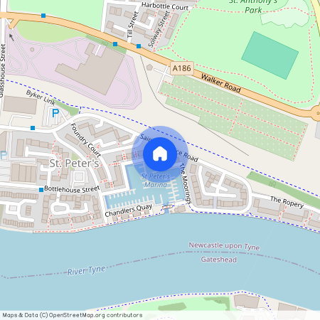 The Moorings, St Lawrence Road, NEWCASTLE UPON TYNE, Tyne and Wear, NE6