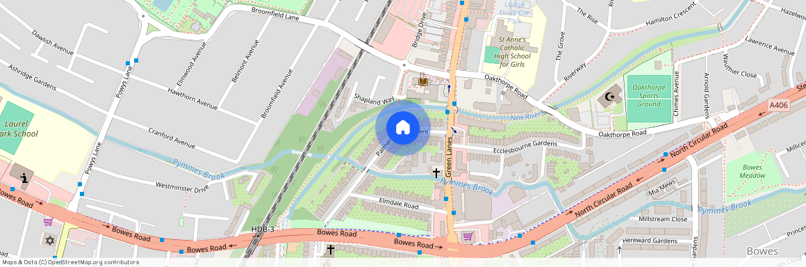 Palmerston Crescent, Finchley, London, N13 4UE