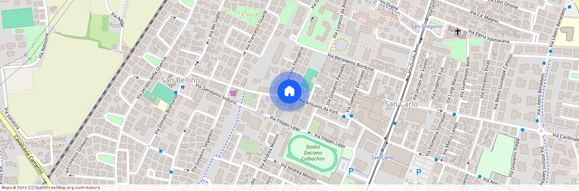 Via Ansuino da Forlì, Włochy, Padova