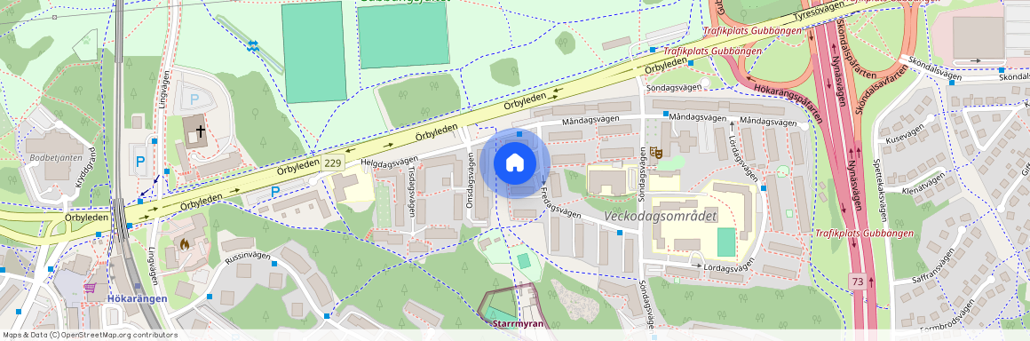 Gubbängen, Stockholm, Fredagsvägen 8