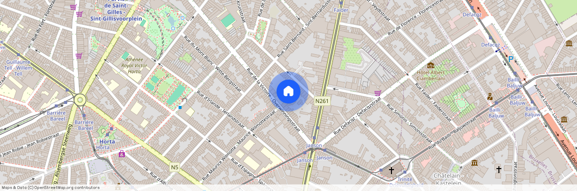 Rue de la Victoire 194B, 1060 Sint-Gillis