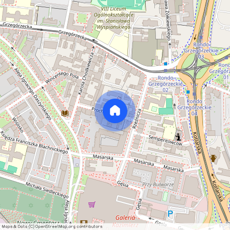 Grzegórzki, Prochowa