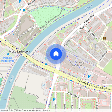 ul. Podwisłocze, Mieszka I, Rzeszów, podkarpackie