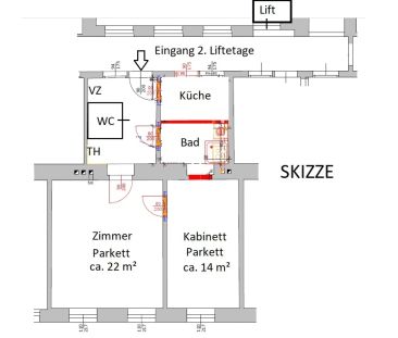 SÜSSE RUHIGE Paar- oder Singlewohnung - CLEMENS HOFBAUER PLATZ unbe... - Photo 2