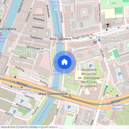 ul. Szopy, Śródmieście, Gdańsk, pomorskie