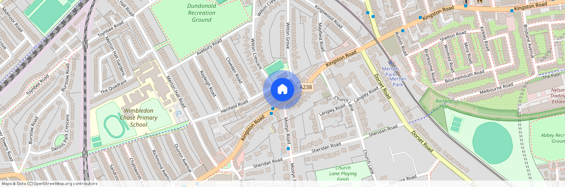Wilton Crescent, Wimbledon, SW19, London