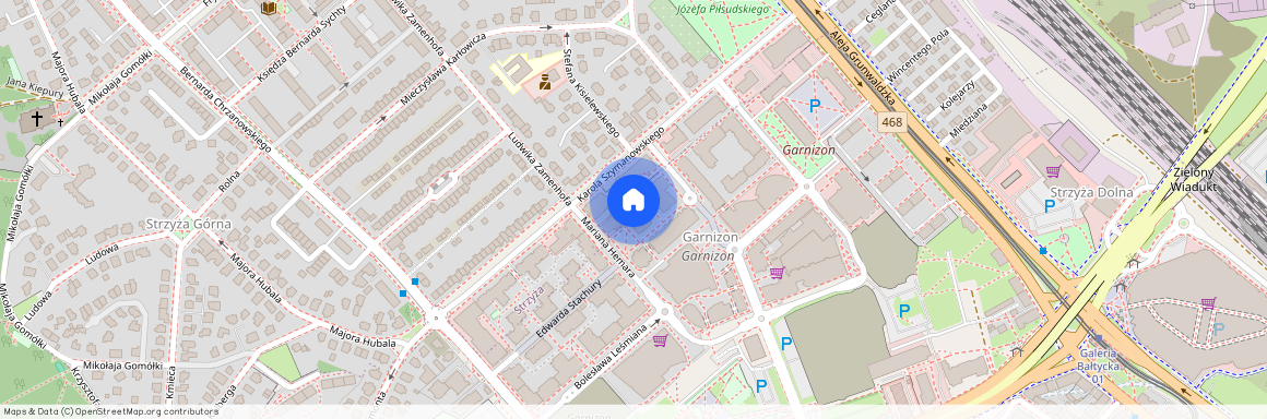 ul. Edwarda Stachury, Wrzeszcz Górny, Gdańsk, pomorskie