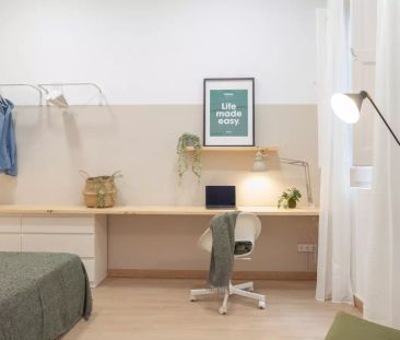 Room in a shared 8-bedroom apartment for rent in La Dreta de l'Eixample. - Foto 3