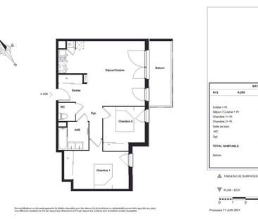Location Appartement 3 pièces 66m² EAUNES 31600 - Photo 2