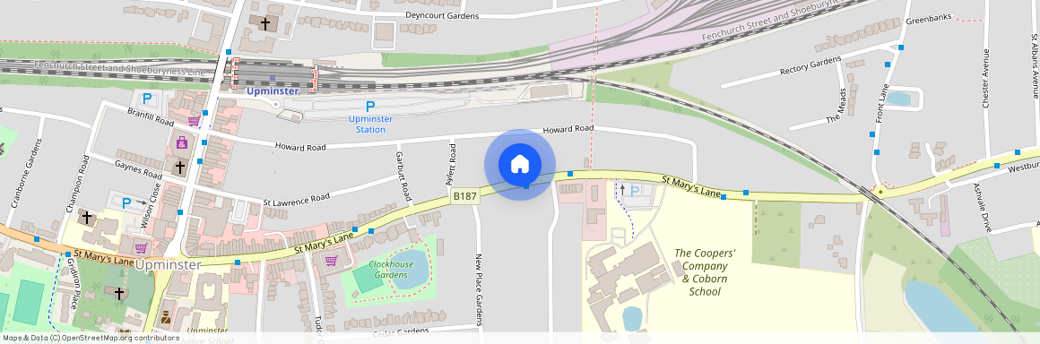 St. Marys Lane, Upminster, RM14