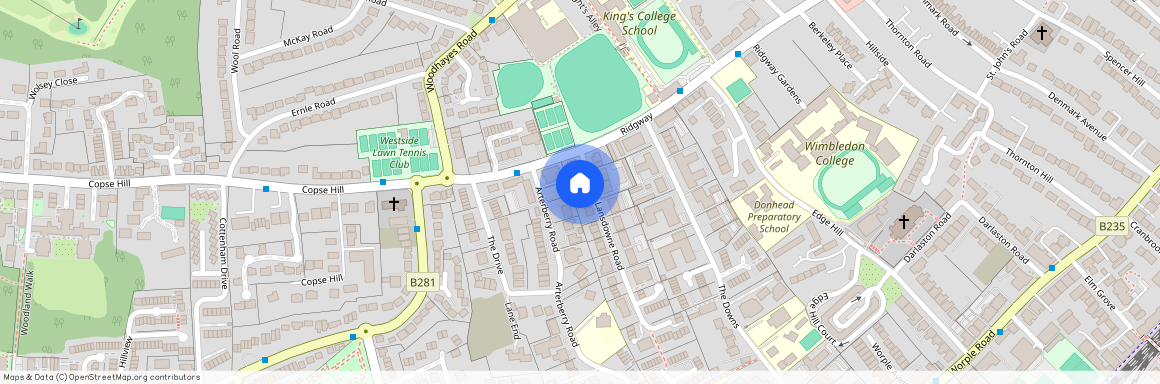 Lansdowne Road, Wimbledon, SW20