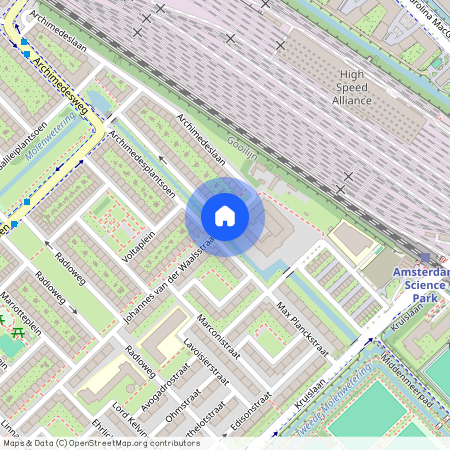 Middenmeer, 1098 JV, Archimedesplantsoen, Amsterdam