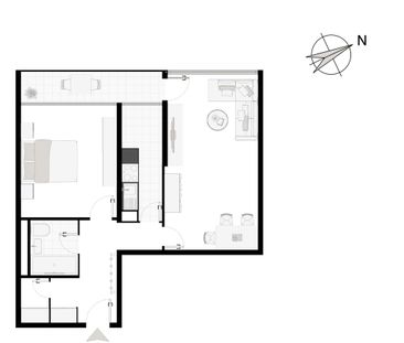 Wohnen im Zentrum der Stadt mit toller Aussicht - Photo 5