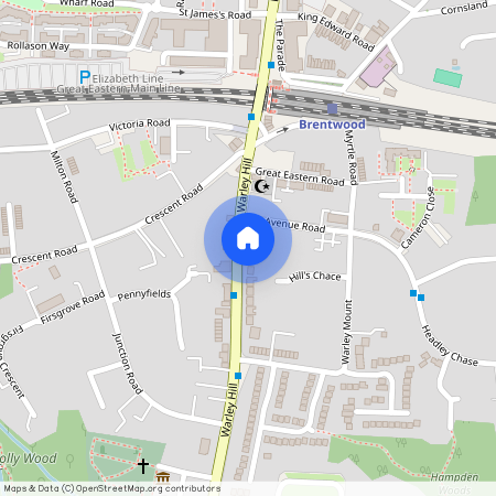 Warley Hill, Warley, CM14