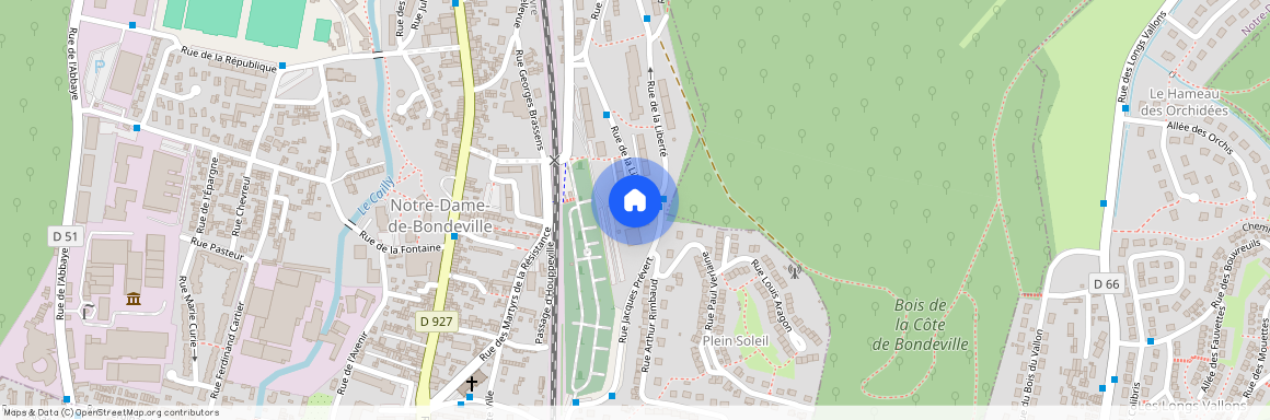 1 RUE DU MARECHAL JUIN 76960 NOTRE DAME DE BONDEVILLE