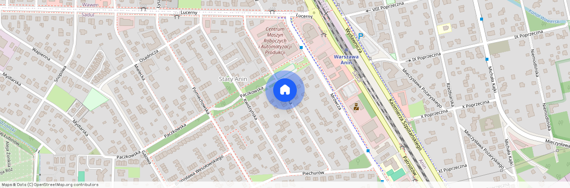 mazowieckie, Warszawa, Wawer, Anin, Chorzowska