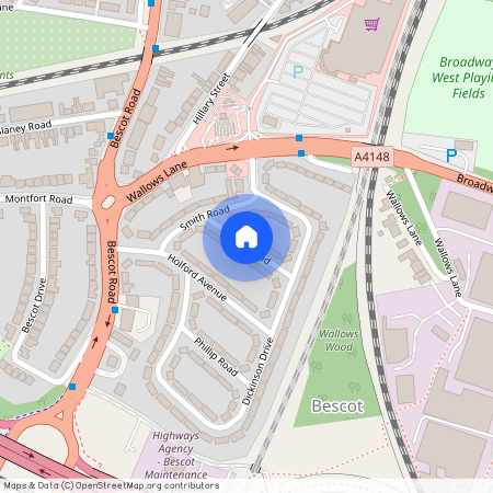 Bryan Road, Walsall, WS2