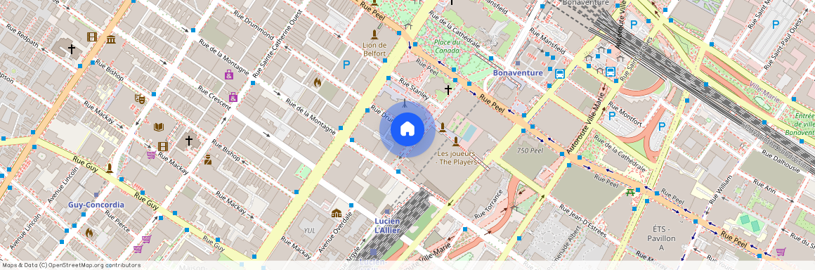 1050 Rue Drummond, app.1601, H3B 0G3, Montréal
