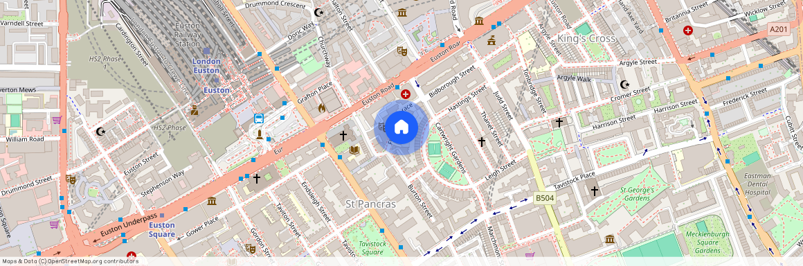 Flaxman Court, Bloomsbury, WC1H