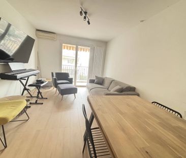 NICE - CARRAS - 4 PIECES MEUBLES - BALCON - Photo 3