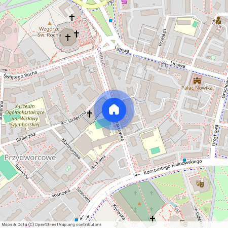 ul. Krakowska, Centrum, Białystok, podlaskie