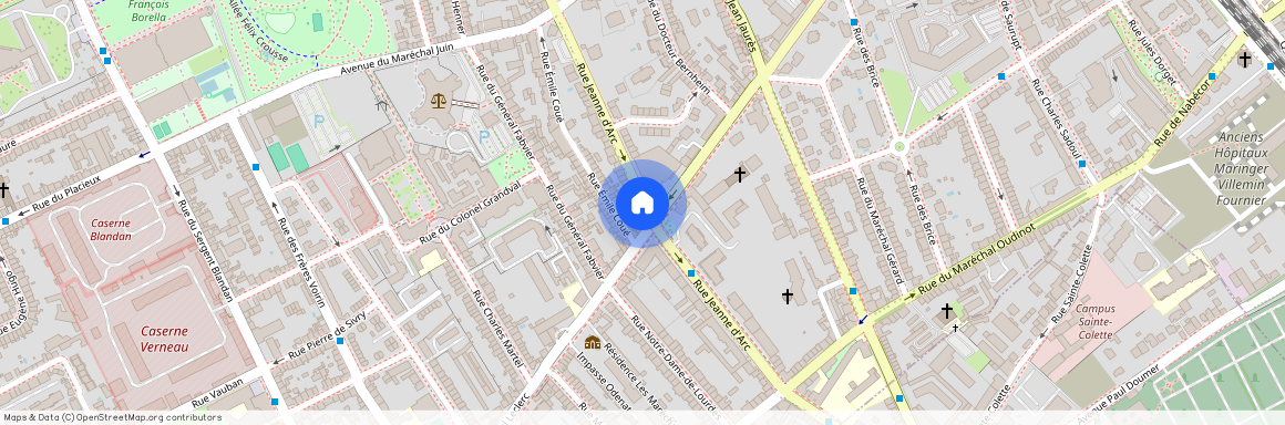 246 RUE JEANNE D'ARC, Leclerc Nord Garenne Sud, Nancy