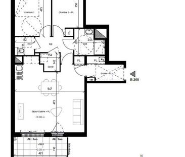 Location Appartement 3 pièces 66m² VANNES 56000 - Photo 2