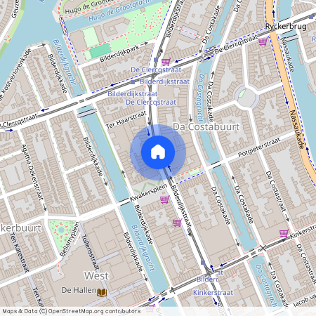 Da Costabuurt, 1053 KX, Bilderdijkstraat, Amsterdam