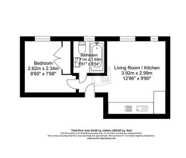 1 bedroom flat to rent - Photo 3