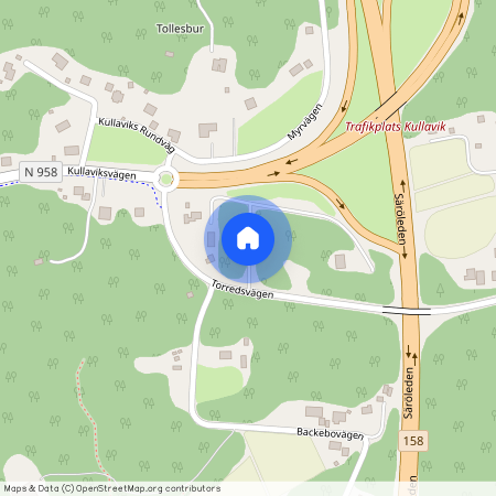 Torredsvägen, Kullavik