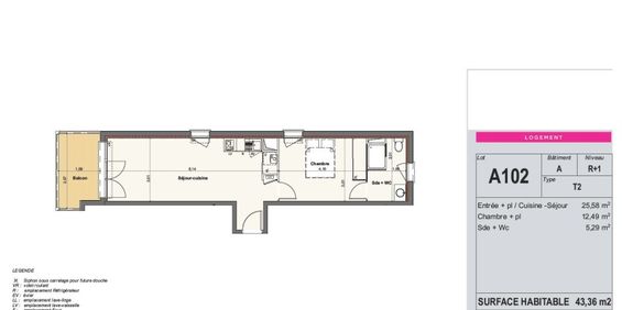 Location Appartement 2 pièces 43m² BISCARROSSE 40600 - Photo 3