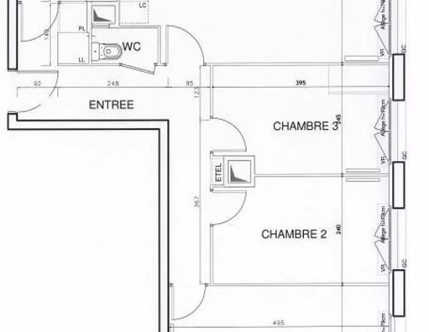 location Appartement T4 DE 79m² À BOBIGNY - Photo 1