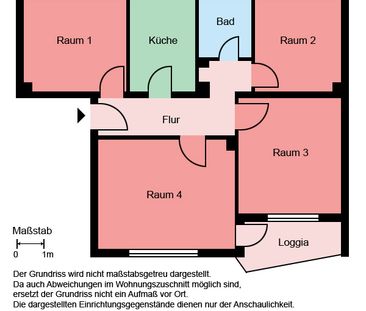 Demnächst frei! 4-Zimmer-Wohnung in Lüdenscheid Worth-Honsel - Photo 1