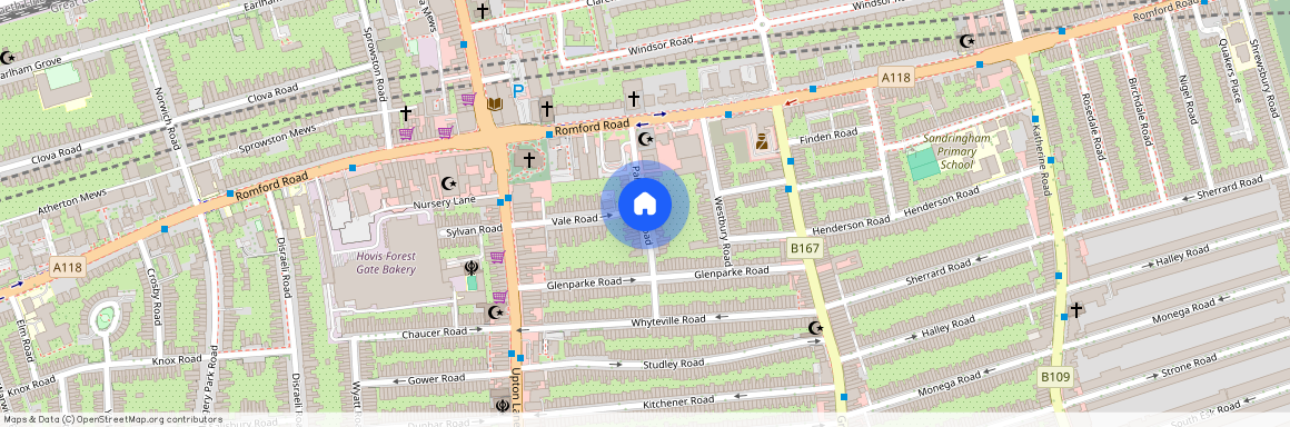 Palmerston Road, Forest Gate, London, E7