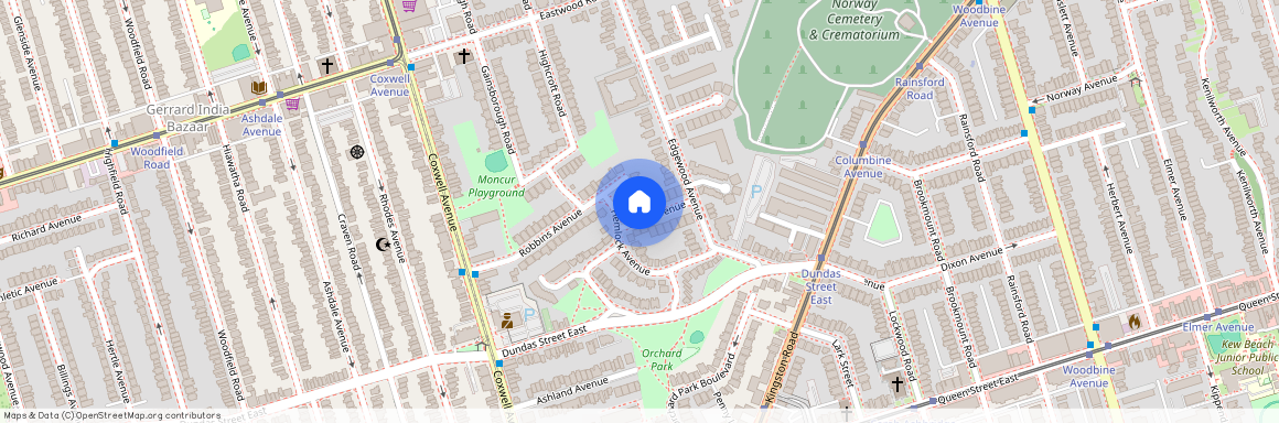 12 VINCE AVENUE, Toronto, Woodbine Corridor