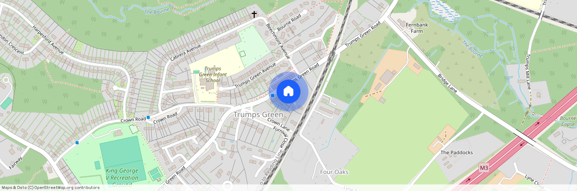 Home Close, Virginia Water, Surrey, GU25 4DH