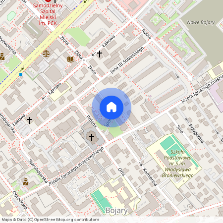 ul. Łąkowa, Bojary, Białystok, podlaskie