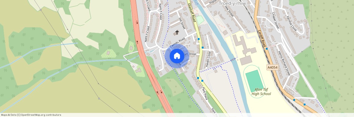 Diana Street, Troedyrhiw, Merthyr Tydfil, CF48