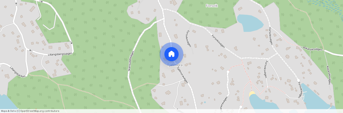 Tjällmoravägen, Ingarö