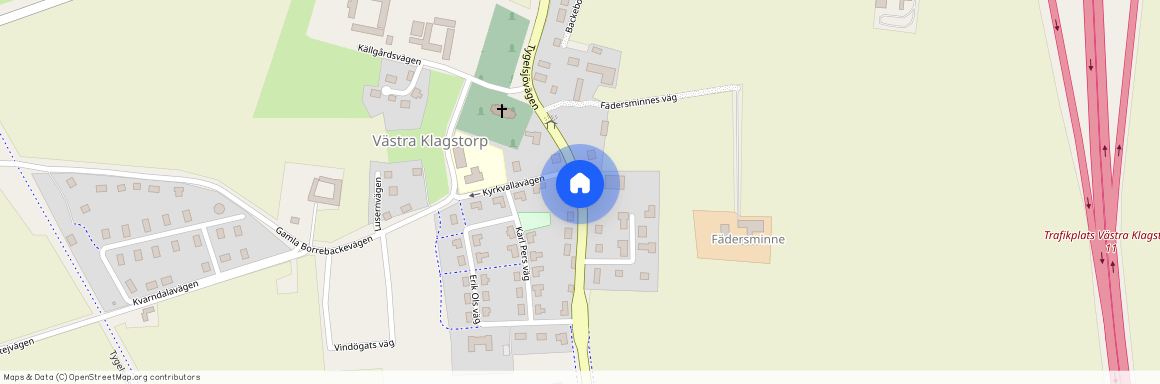 Vindögats väg, Tygelsjö