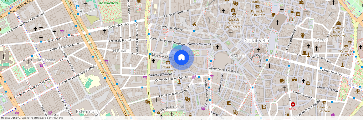 Plaza escuelas Pías 3, planta 1 puerta 2, 46001 Valencia, Ciutat Vella