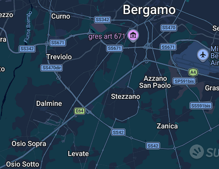 Stezzano con 2 camere un balcone e box auto - Photo 1