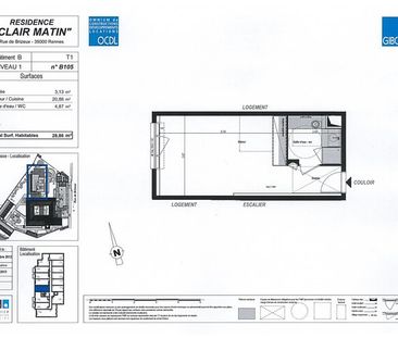 Appartement T5 à louer - 81 m² - Photo 1