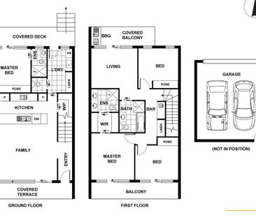 Spacious Four-Bedroom Townhouse with Dual Master Suites and Lake Views - Photo 3