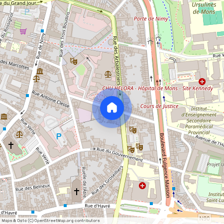 Rue Des Droits De L'homme, 12, 7000, Mons